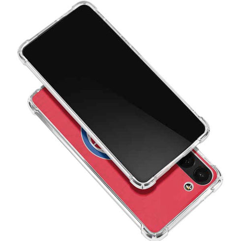 NBA Detroit Pistons Distressed Galaxy S24 FE Clear Case
